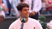 Carlos Alcaraz congratulated Jannik Sinner just after a difficult four-set loss in the Wimbledon final