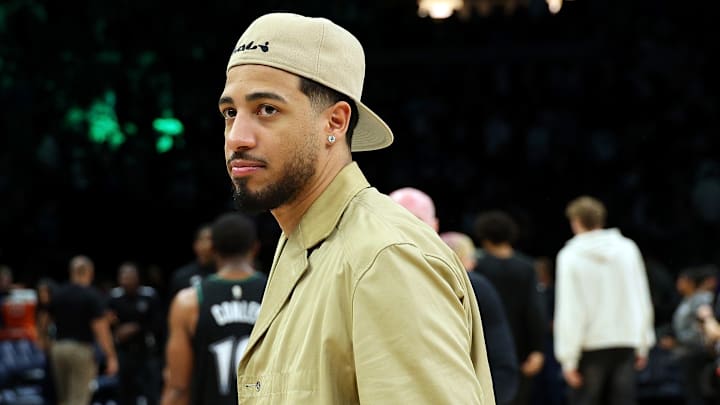 Indiana Pacers guard Tyrese Haliburton (0) against the Minnesota Timberwolves.
