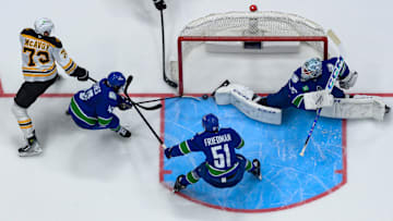 Boston Bruins v Vancouver Canucks