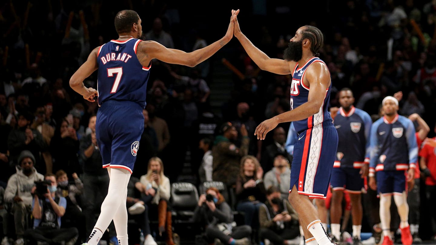 James Harden Names Self, Durant, Irving, Westbrook, Embiid All-Time Teammates