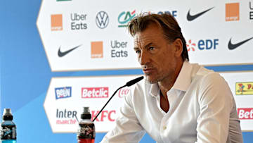 Hervé Renard était en conférence de presse ce mardi.