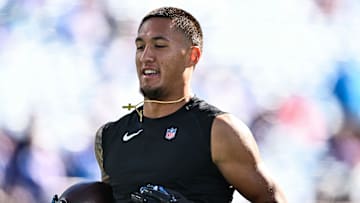 Carolina Panthers wide receiver Tetairoa McMillan