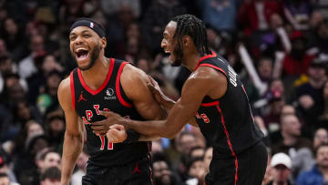 Immanuel Quickley and Bruce Brown, Toronto Raptors