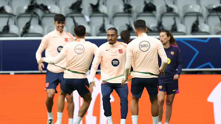 FC Barcelona Training Session And Press Conference - UEFA Champions League 2025/26 League Phase MD1