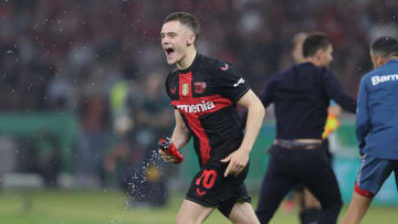 Floriaz Wirtz after winning the DFB Cup Final