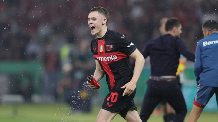 Floriaz Wirtz after winning the DFB Cup Final