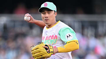 San Diego Padres second base Ha-Seong Kim