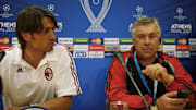 Paolo Maldini y Ancelotti