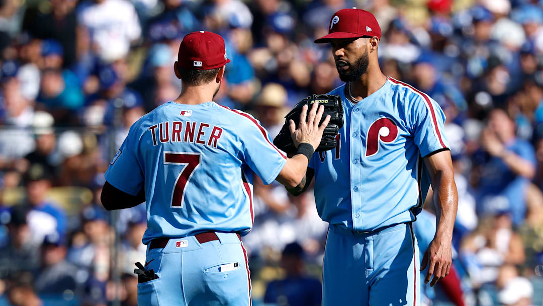 Division Series - Philadelphia Phillies v Los Angeles Dodgers - Game Four