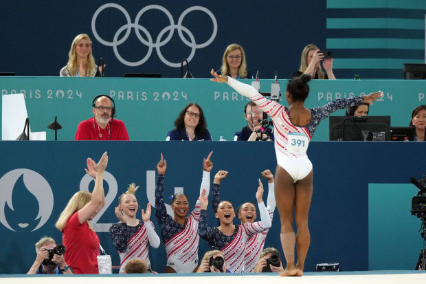 Simone Biles, Paris Olympics, USA gymnastics