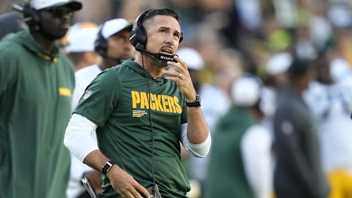 Green Bay Packers Head Coach Matt LaFleur has a 39-12 record at home in his career. Green Bay Packers Head Coach Matt LaFleur has a 39-12 record at home in his career.
