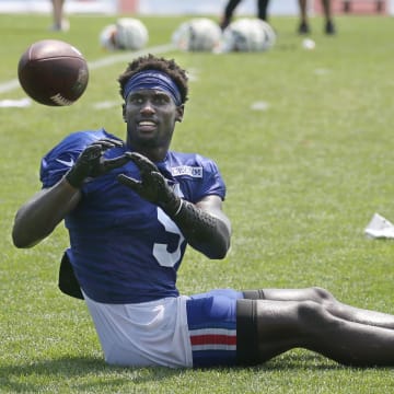 Bills defensive back Kaiir Elam puts in the extra work with drills after practice on day seven.