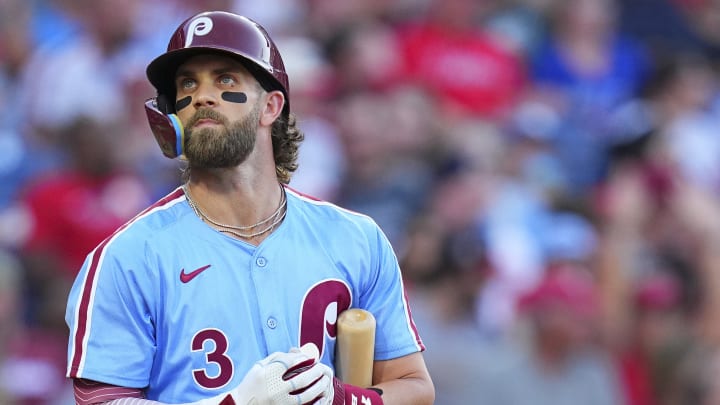 Philadelphia Phillies first baseman Bryce Harper is making good progress in his recovery from a mild hamstring strain and could return from the IL by July 9