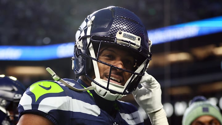 Jan 25, 2026; Seattle, WA, USA; Seattle Seahawks cornerback Josh Jobe (29) leaves the field at the end of the first half against the Los Angeles Rams in the 2026 NFC Championship Game at Lumen Field. Mandatory Credit: Kevin Ng-Imagn Images
