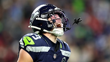 Ty Okada of the Seattle Seahawks