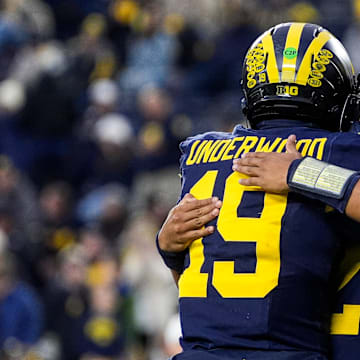 Michigan quarterback Bryce Underwood