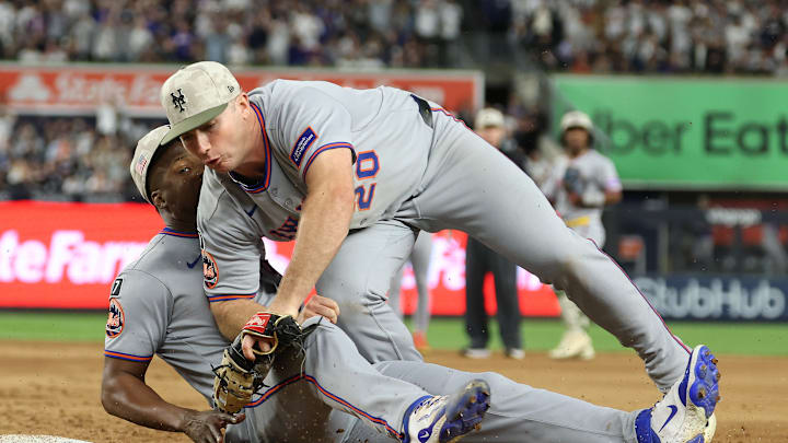 Huascar Brazobán, Pete Alonso, New York Mets