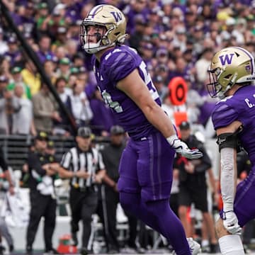 Drew Fowler and Carson Bruener celebrate a big hit in 2023.