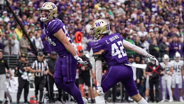 Drew Fowler and Carson Bruener celebrate a big hit in 2023.