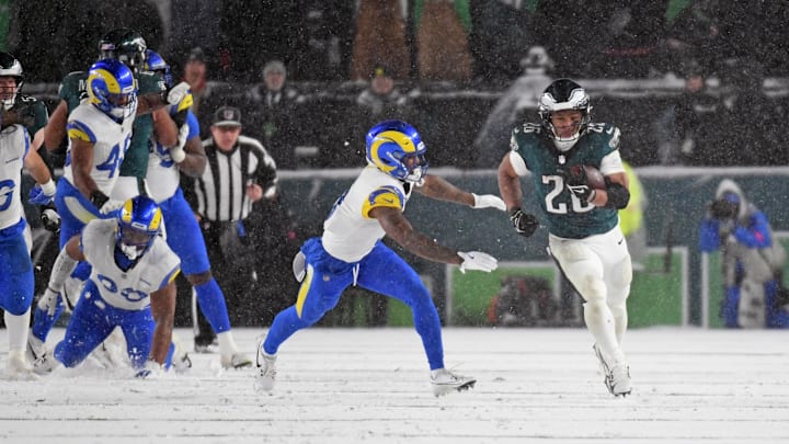 The Rams and Eagles will do battle again in Week 3 after their epic postseason clash in 2024. 