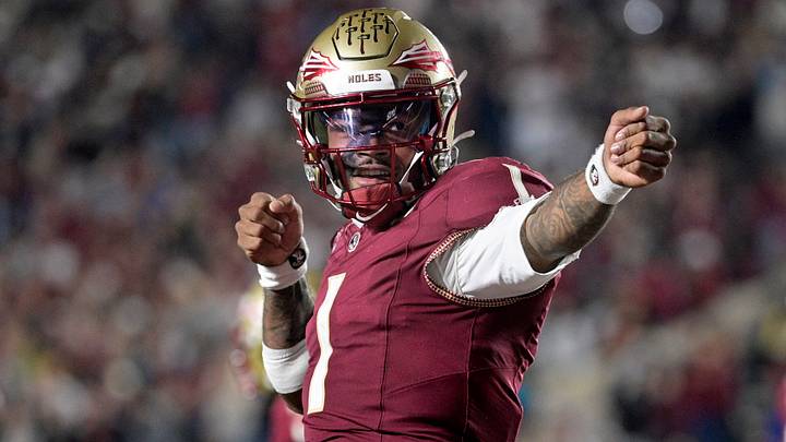 Florida State Seminoles quarterback Tommy Castellanos (1)