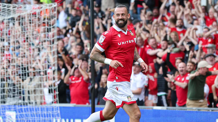 Steven Fletcher found the back of the net for the Red Dragons in the 87th minute.