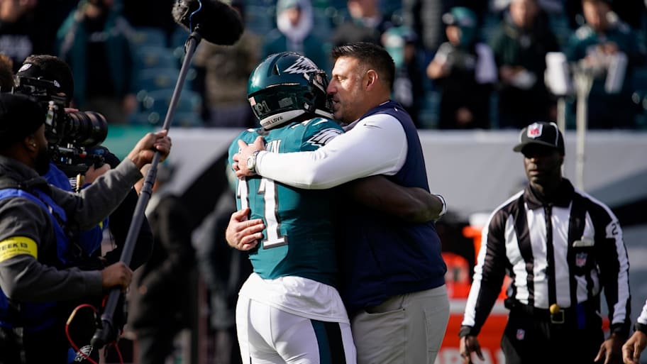 A.J. Brown and Mike Vrabel