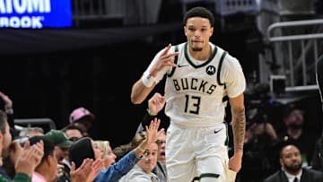 Milwaukee Bucks guard Ryan Rollins