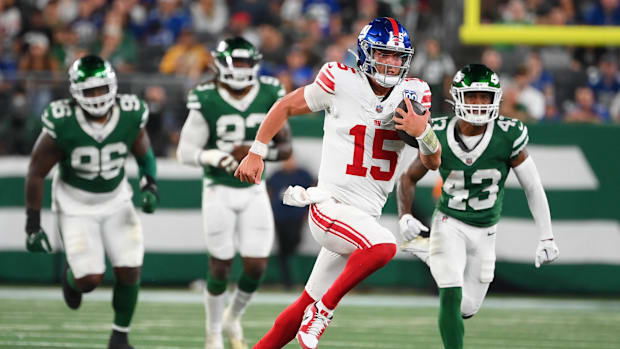 It's Tommy DeVito time in New York with the Giants benching Daniel Jones.