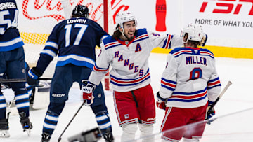 New York Rangers v Winnipeg Jets
