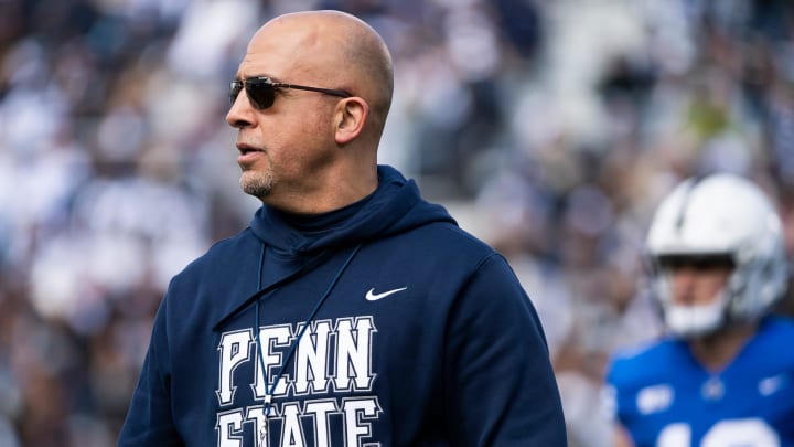 Penn State head coach James Franklin