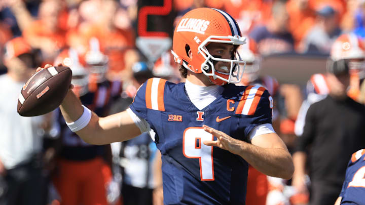 Luke Altmyer, USC v Illinois