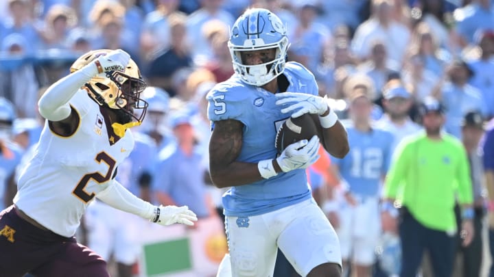 Expert score predictions for North Carolina vs. Minnesota as the Week 1 college football schedule gets underway.