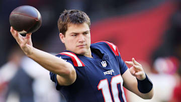 New England Patriots QB Drake Maye