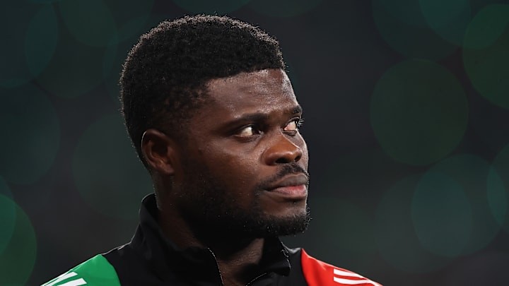 Thomas Partey missed out on Saturday evening through injury