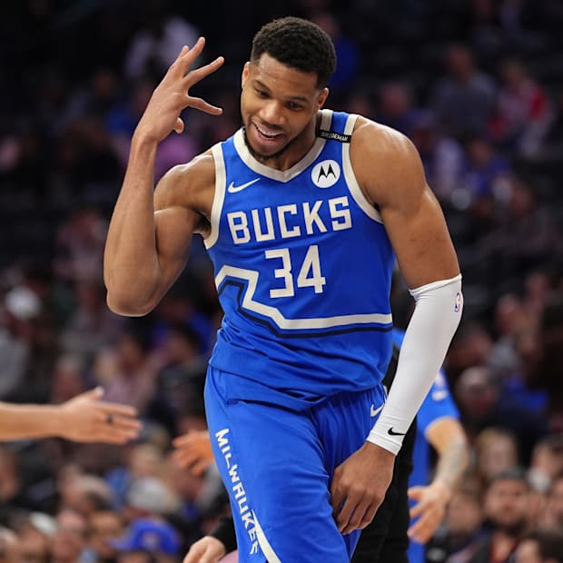Milwaukee Bucks forward Giannis Antetokounmpo 