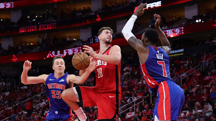 Detroit Pistons v Houston Rockets