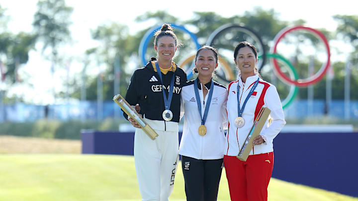 Lydia Ko, Esther Henseleit, Janet Xiyu Lin - Golf - Olympic Games Paris 2024