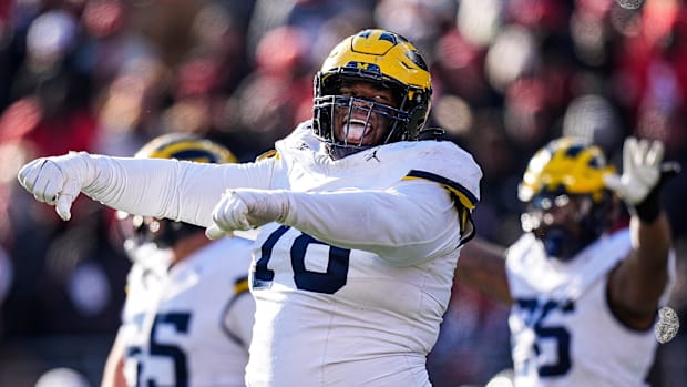 Michigan defensive tackle Kenneth Grant.