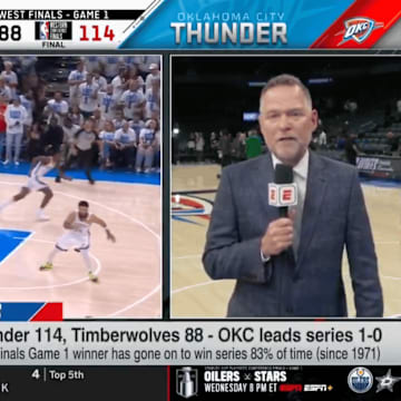 Former Nuggets coach Malone analyzes the Western Conference finals on ESPN