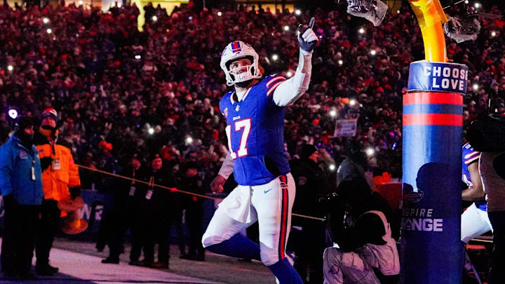 Dave Portnoy wagered $1 million on Bills quarterback Josh Allen to lead his team to a Super Bowl title. Dave Portnoy wagered $1 million on Bills quarterback Josh Allen to lead his team to a Super Bowl title.