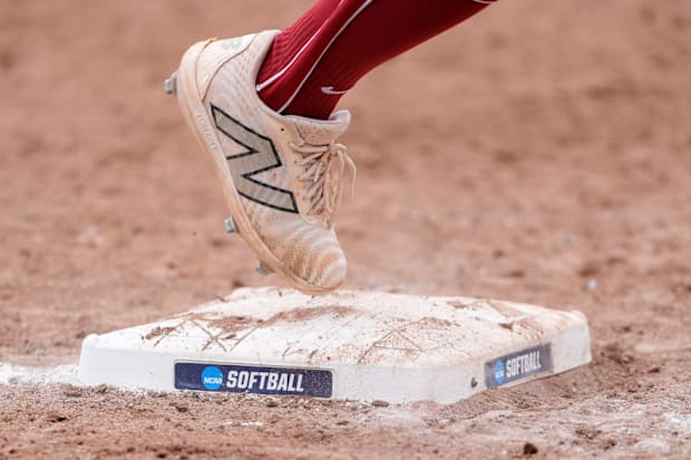 Ella Parker switched cleats earlier this year to help manage the pain she's experiencing in her lower leg.