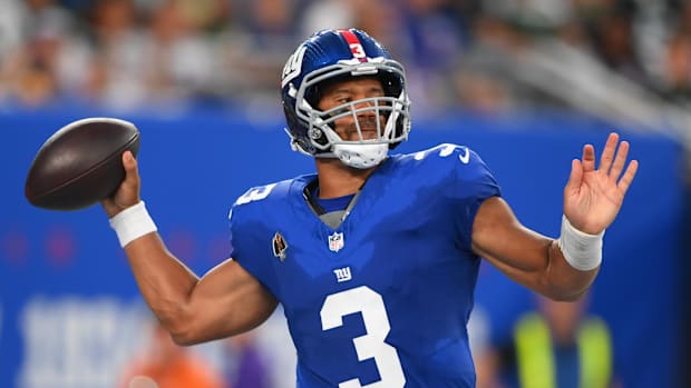 New York Giants QB Russell Wilson impressed on Saturday night vs the New York Jets.