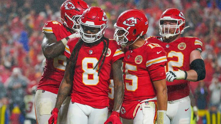Kansas City Chiefs wide receiver DeAndre Hopkins is a great bet to score in Week 13.