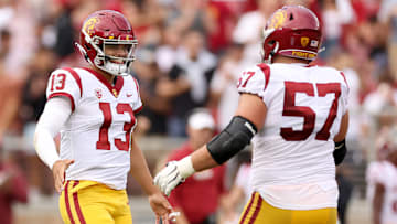 Caleb Williams, Justin Dedich, USC Football, USC Trojans