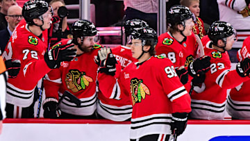 Bedard has tallied 16 goals and 32 assists for the Blackhawks this season.