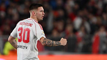 Mastantuono começa a se despedir do River