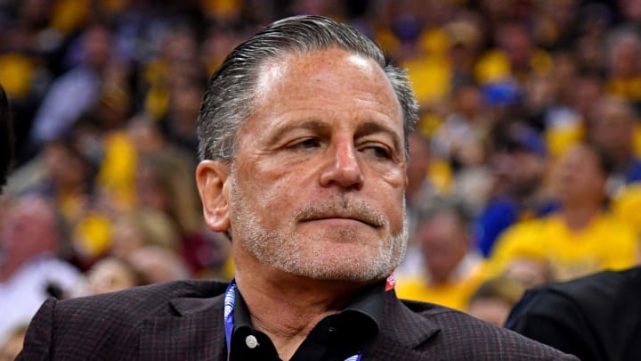 May 31, 2018; Oakland, CA, USA; Cleveland Cavaliers owner Dan Gilbert during the third quarter against the Golden State Warriors in game one of the 2018 NBA Finals at Oracle Arena. Mandatory Credit: Kyle Terada-USA TODAY Sports