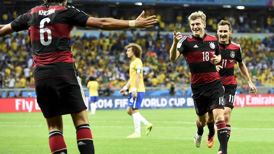Germany dismantled Brazil in 2014.