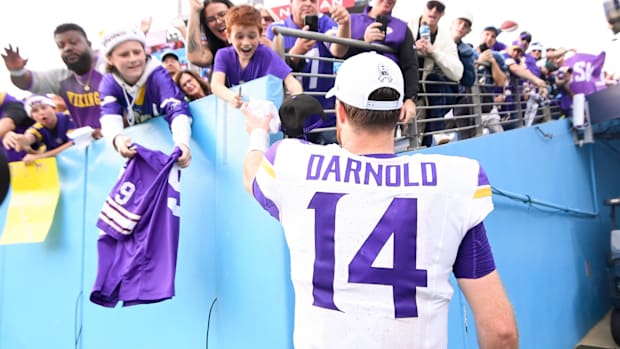 Minnesota Vikings quarterback Sam Darnold